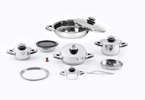 14piece Professional Platinum Cooking System